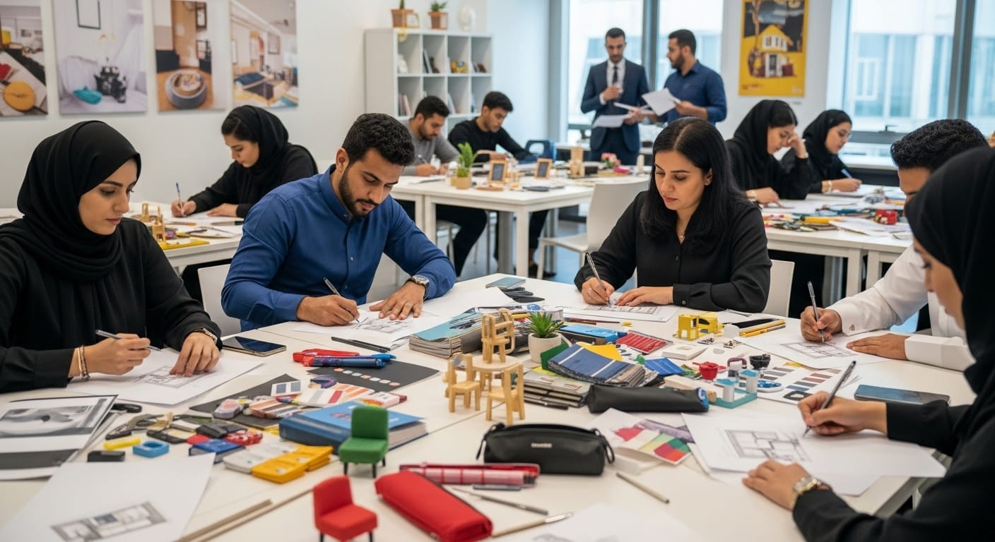 5 خطوات لتعلم اساسيات التصميم الداخلي مع كورسليا للمبتدئين