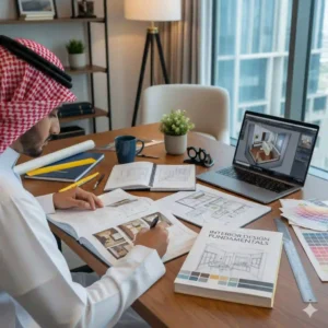 دورة اساسيات التصميم الداخلي