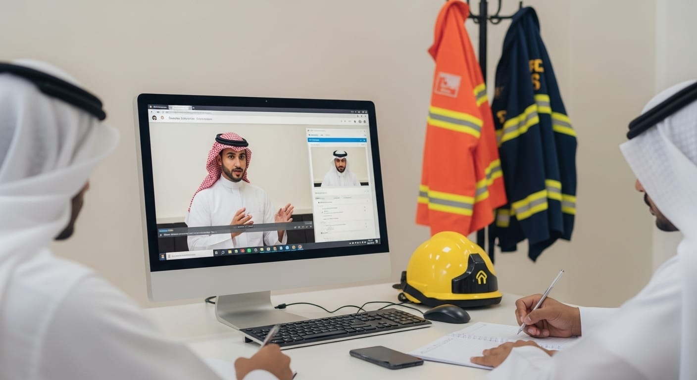دورة اطفاء الحريق الأونلاين رقم 1 في السعودية من كورسليا
