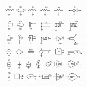 أوتوكاد الرموز الكهربائية (Symbols)