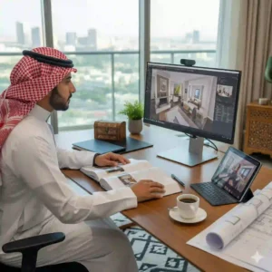 تحديات دراسة تصميم داخلي أونلاين