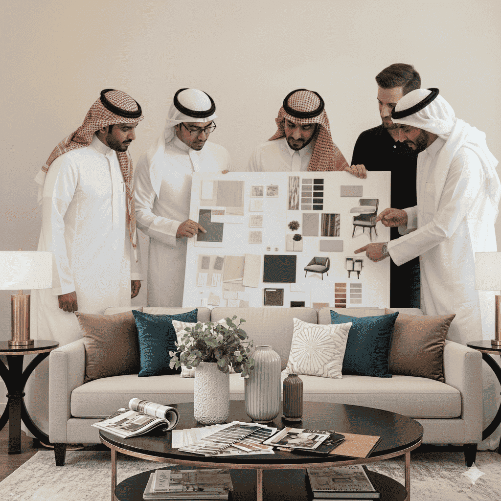 التسويق لأعمال التصاميم الداخلية