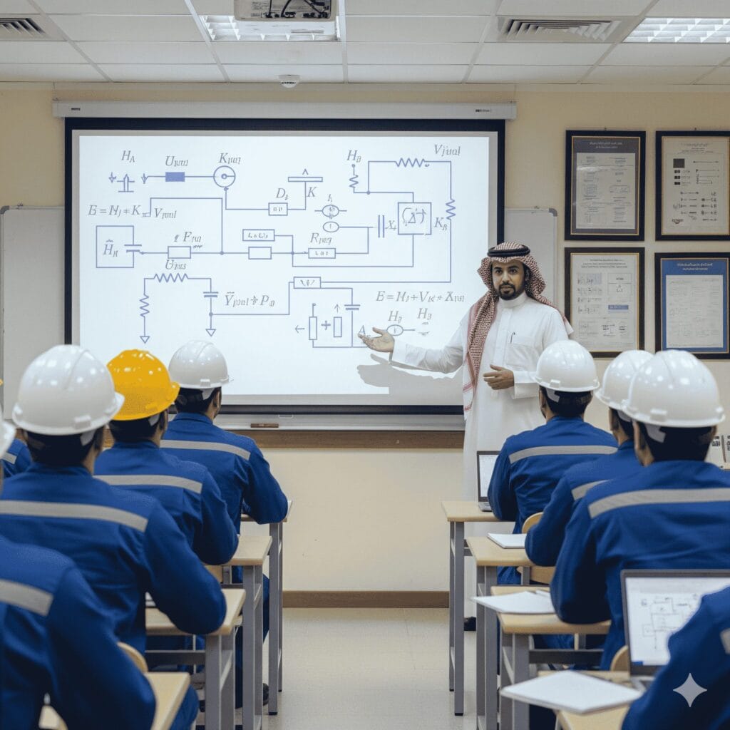 الدراسة الأكاديمية للمهندس الكهربائي